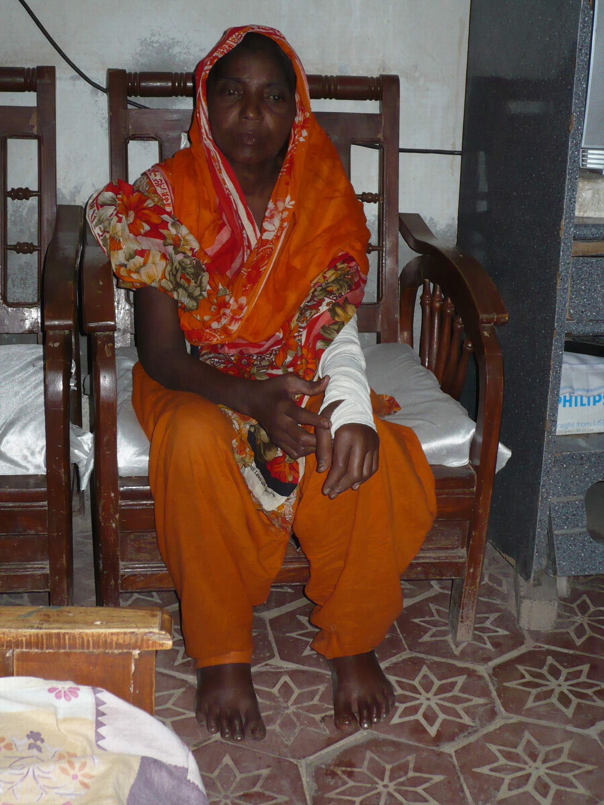 Pastor Naomi's Uncles Daughter who is ill