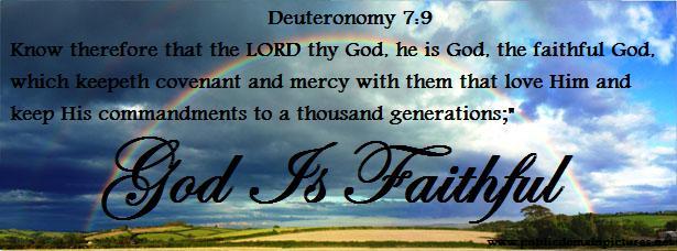 God is Faithful, by CindyGirl