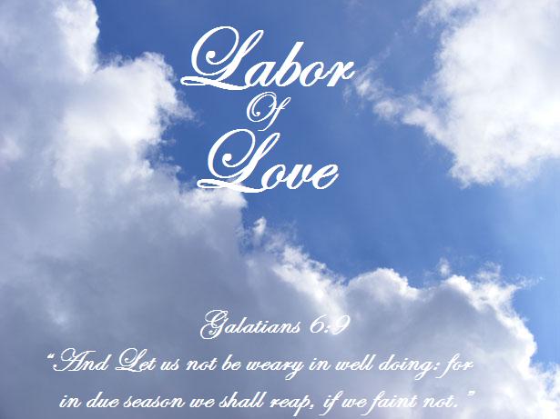 Labor of Love, by CindyGirl